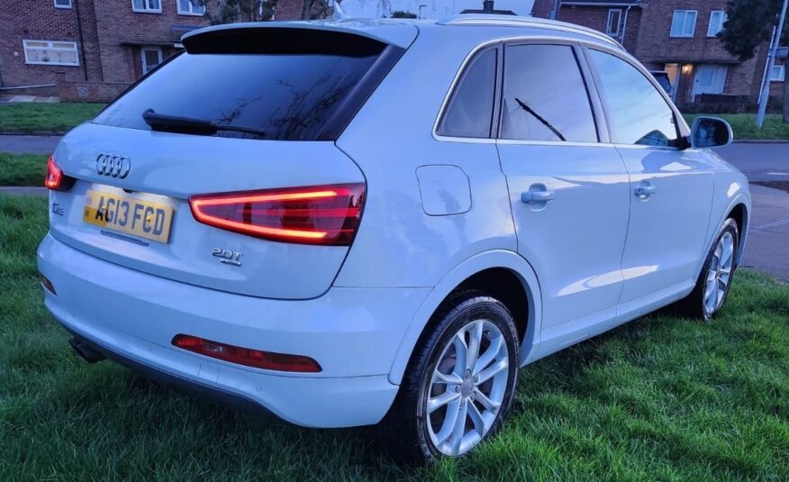 2013 Audi Q3 2.0L – TFSI – QUATTRO – ULEZ PASS – FREE 17 MONTHS GOLD WARRANTY.