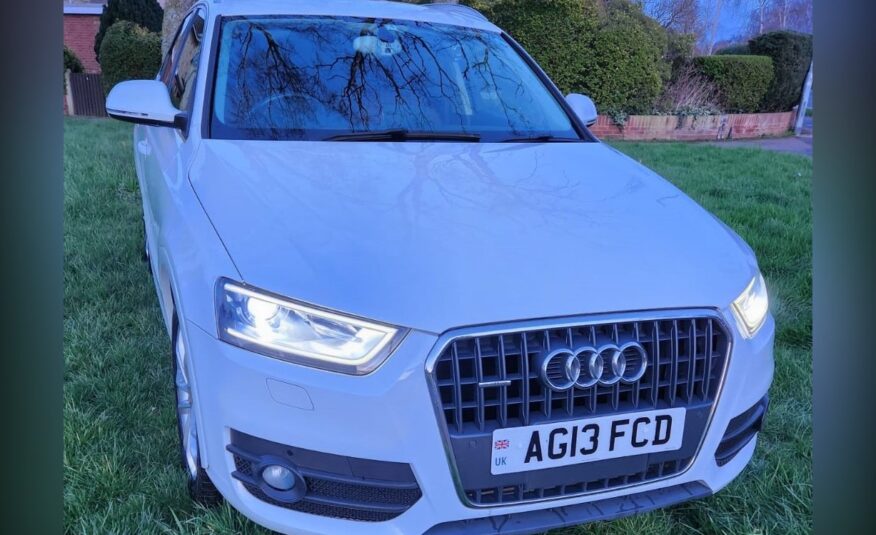 2013 Audi Q3 2.0L – TFSI – QUATTRO – ULEZ PASS – FREE 17 MONTHS GOLD WARRANTY.