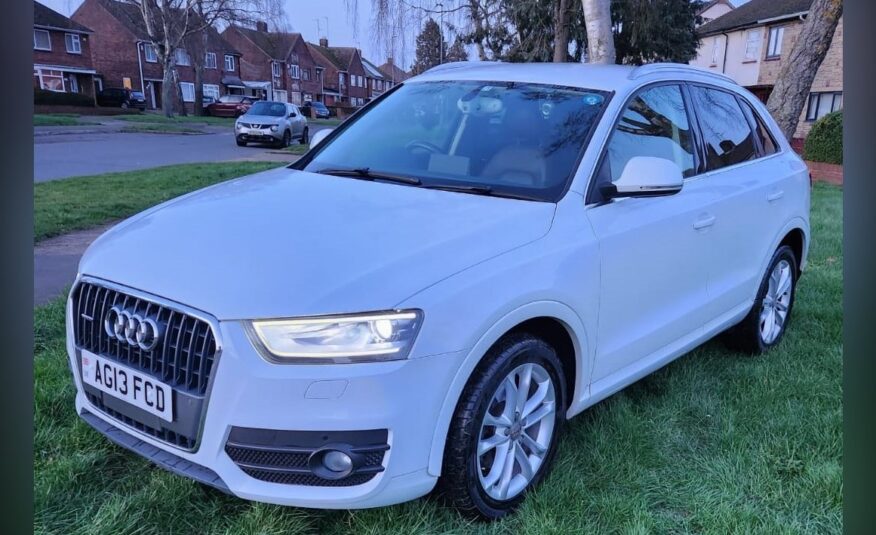 2013 Audi Q3 2.0L – TFSI – QUATTRO – ULEZ PASS – FREE 17 MONTHS GOLD WARRANTY.