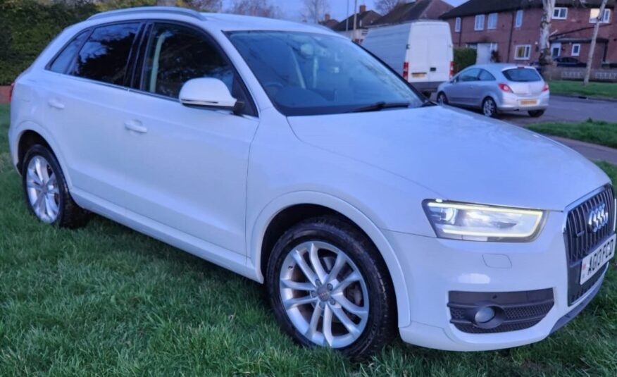 2013 Audi Q3 2.0L – TFSI – QUATTRO – ULEZ PASS – FREE 17 MONTHS GOLD WARRANTY.