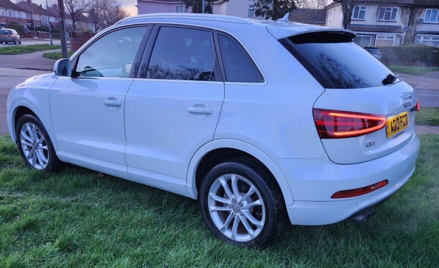 2013 Audi Q3 2.0L – TFSI – QUATTRO – ULEZ PASS – FREE 17 MONTHS GOLD WARRANTY.